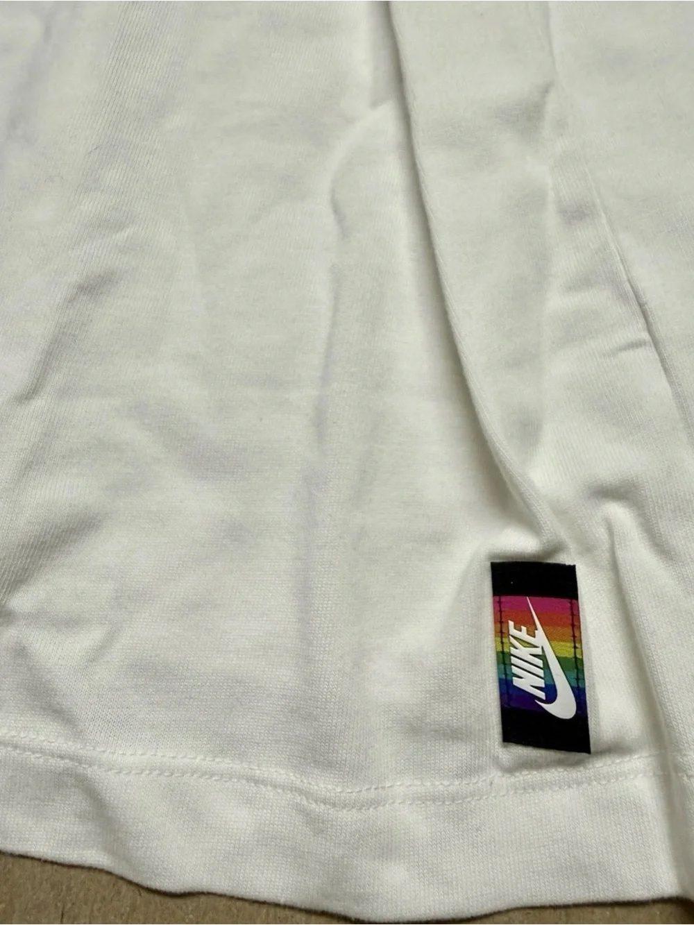 NIKE XXL LGBT Be True Collection Pride Tank Top Gilbert Baker Mens white NEW!